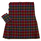 Economy Red Tartan Kilt with Flashes