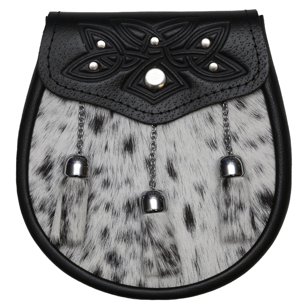 Economy Studded Spotted Semi-Dress Sporran