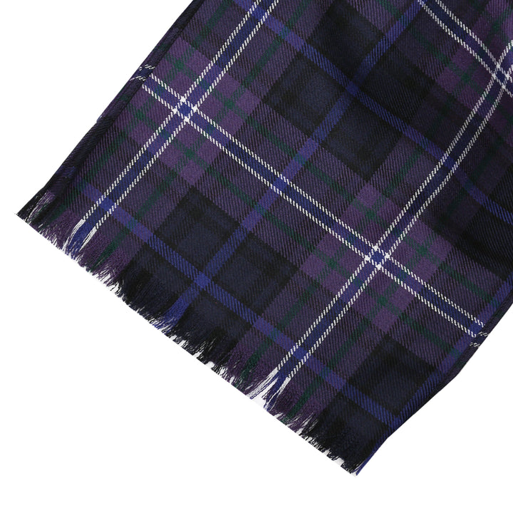 Fine Weight Tartan Scarf - Scotland Forever Modern