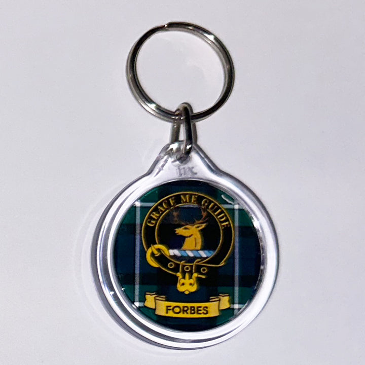 Clan Crest Plastic Key Chain - Forbes