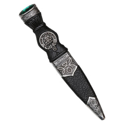 Fraser Sgian Dubh Emerald Stone