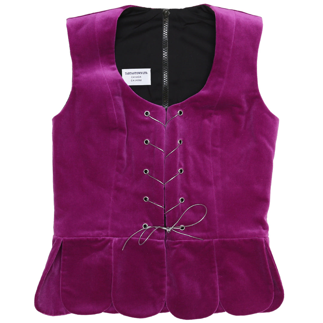 Fuchsia Standard National Vest Zipper