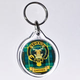 Clan Crest Plastic Key Chain - Gardner