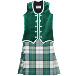 Size 8 Slim Green Menzies Kiltie and Vest