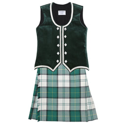 Size 12 Green Menzies Kiltie and Vest
