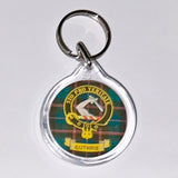 Clan Crest Plastic Key Chain - Guthrie