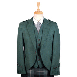 Highland Green Tweed Argyll Jacket