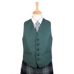 Highland Green Tweed Argyll Vest