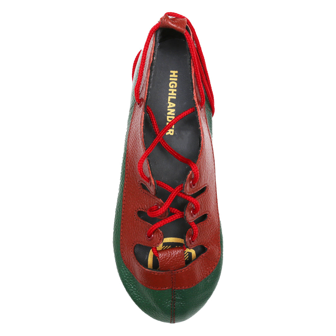 Highlander Ball-Bearing Jig Shoes, Two-Tone Top