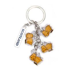 Keychain - Highland Cow Toffee