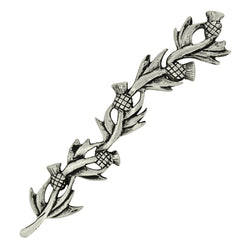 Kilt Pin - Antique Cascading Thistles