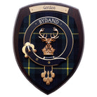 Large Gordon Wall Plaque Dark Wood