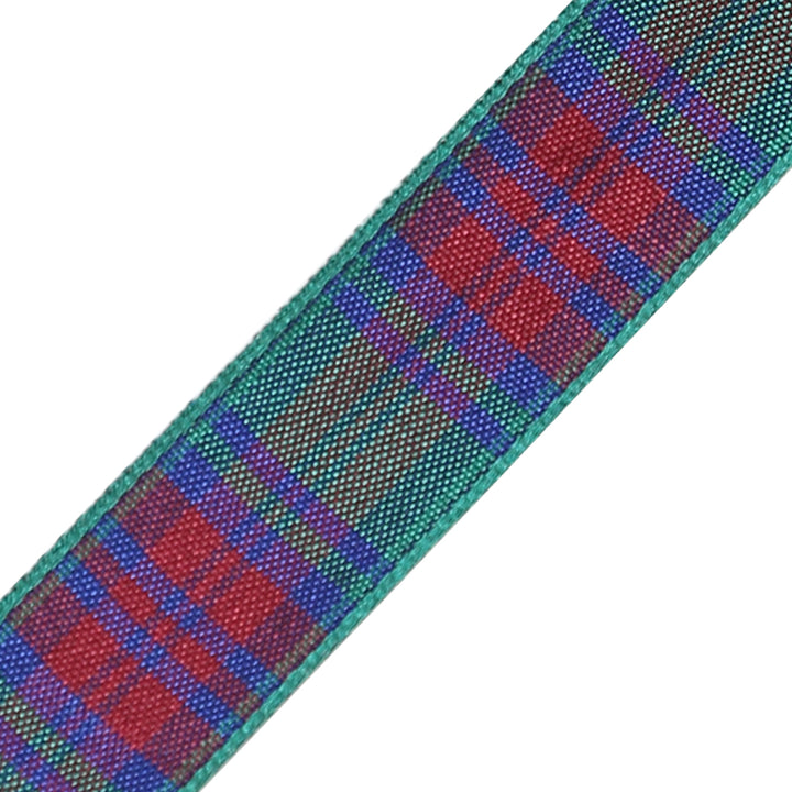 Tartan Ribbon Roll - Lindsay 40mm Wide (24 meters)