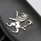 Lion Badge Semi-Dress Sporran Close