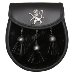 Lion Badge Semi-Dress Sporran
