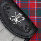 Lion Badge Thistle Semi-Dress Sporran