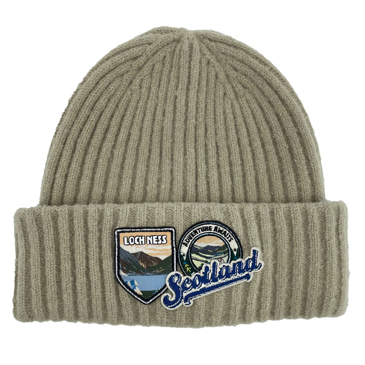 Loch Ness Scotland Patch Toque