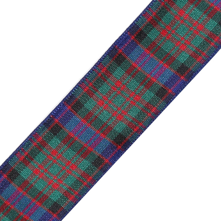 Tartan Ribbon Roll - MacDonald 7mm Wide (25 meters)