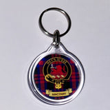 Clan Crest Plastic Key Chain - MacDuff