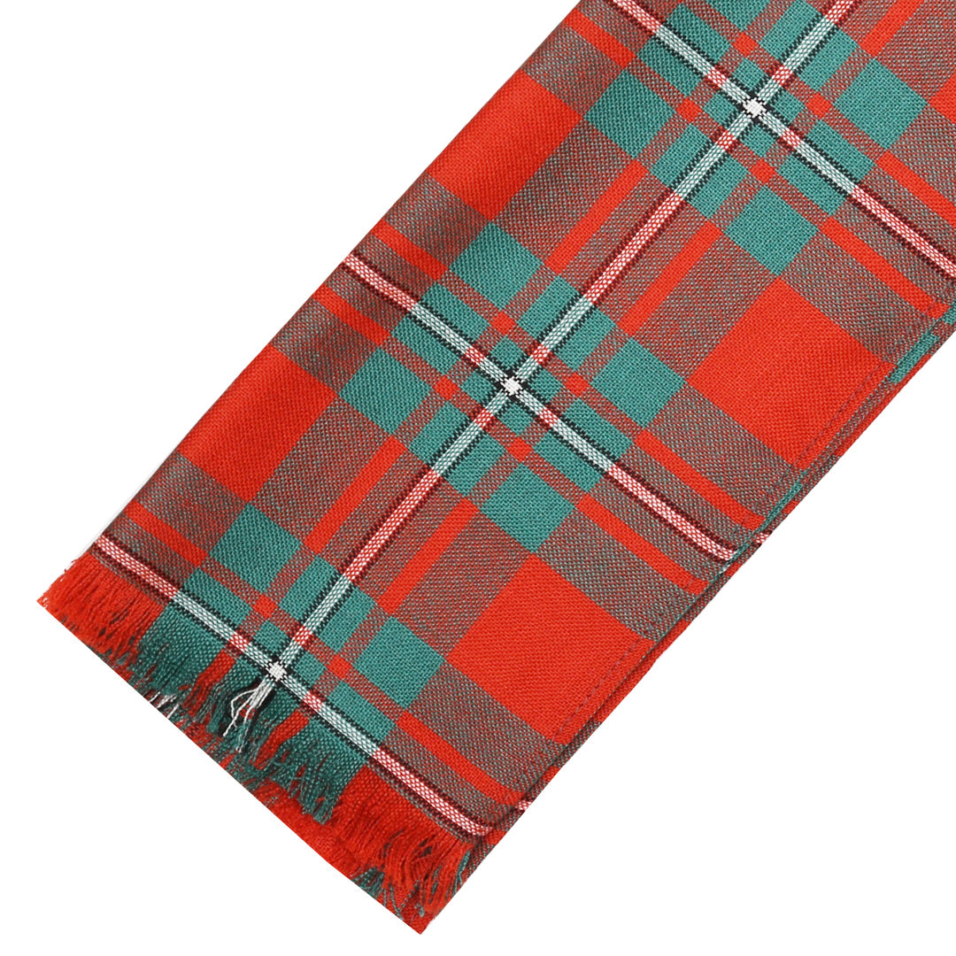 Fine Weight Tartan Scarf - MacGregor Ancient