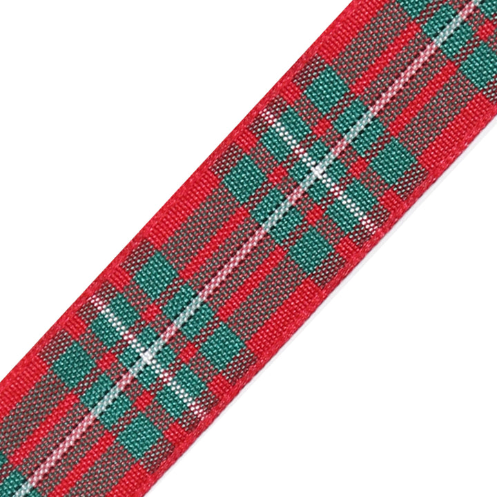 Tartan Ribbon Roll - MacGregor 25mm Wide (25 meters)