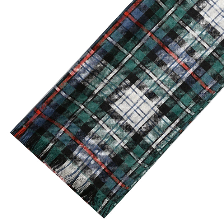 Fine Weight Tartan Scarf - MacKenzie Dress Ancient