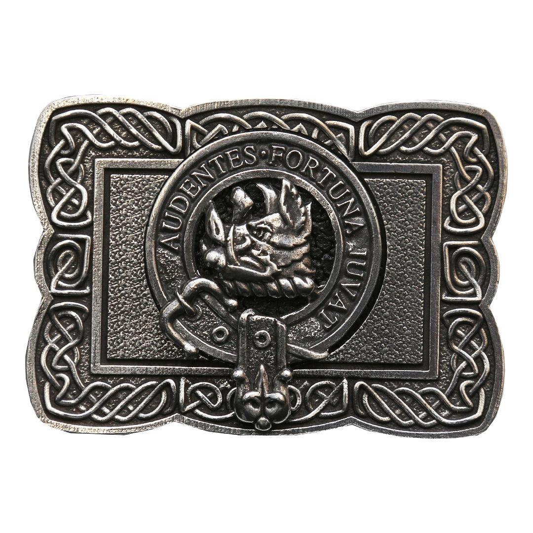 Clan Crest Belt Buckle - MacKinnon