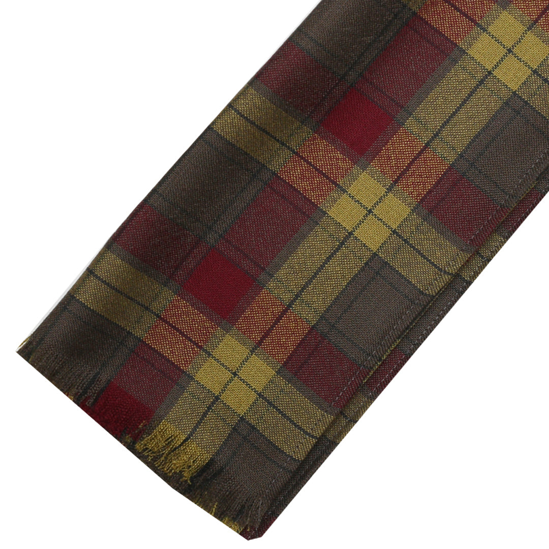 Fine Weight Tartan Scarf - MacMillan Old Weathered