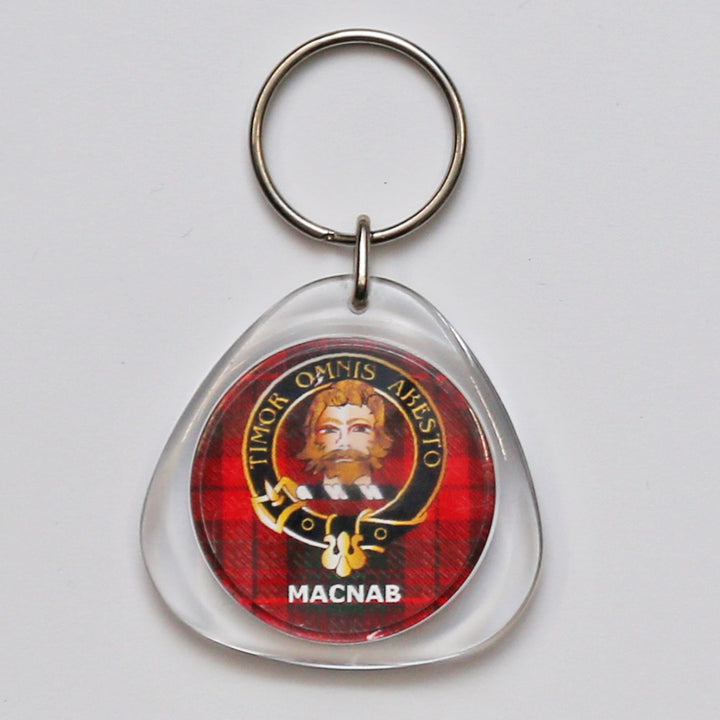 Clan Crest Plastic Key Chain - MacNab