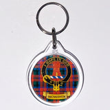 Clan Crest Plastic Key Chain - MacNaughton