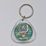 Clan Crest Plastic Key Chain - MacNeil