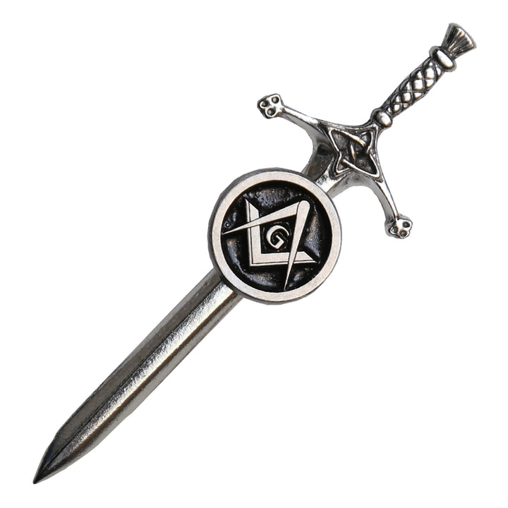 Masonic Badge Pewter Kilt Pin