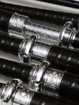 McCallum Bagpipes - Full Engraved Alloy Angle 3