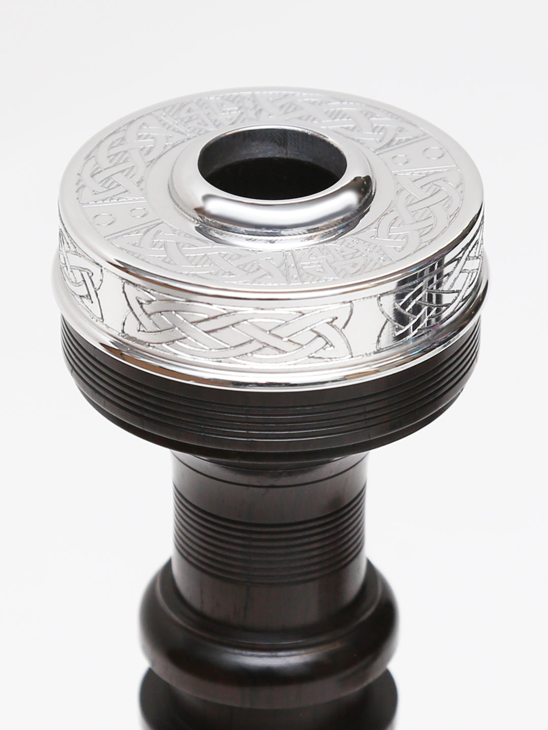 McCallum Bagpipes - Full Engraved Alloy Ring Cap
