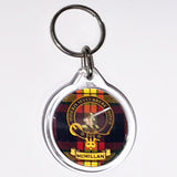 Clan Crest Plastic Key Chain - McMillan