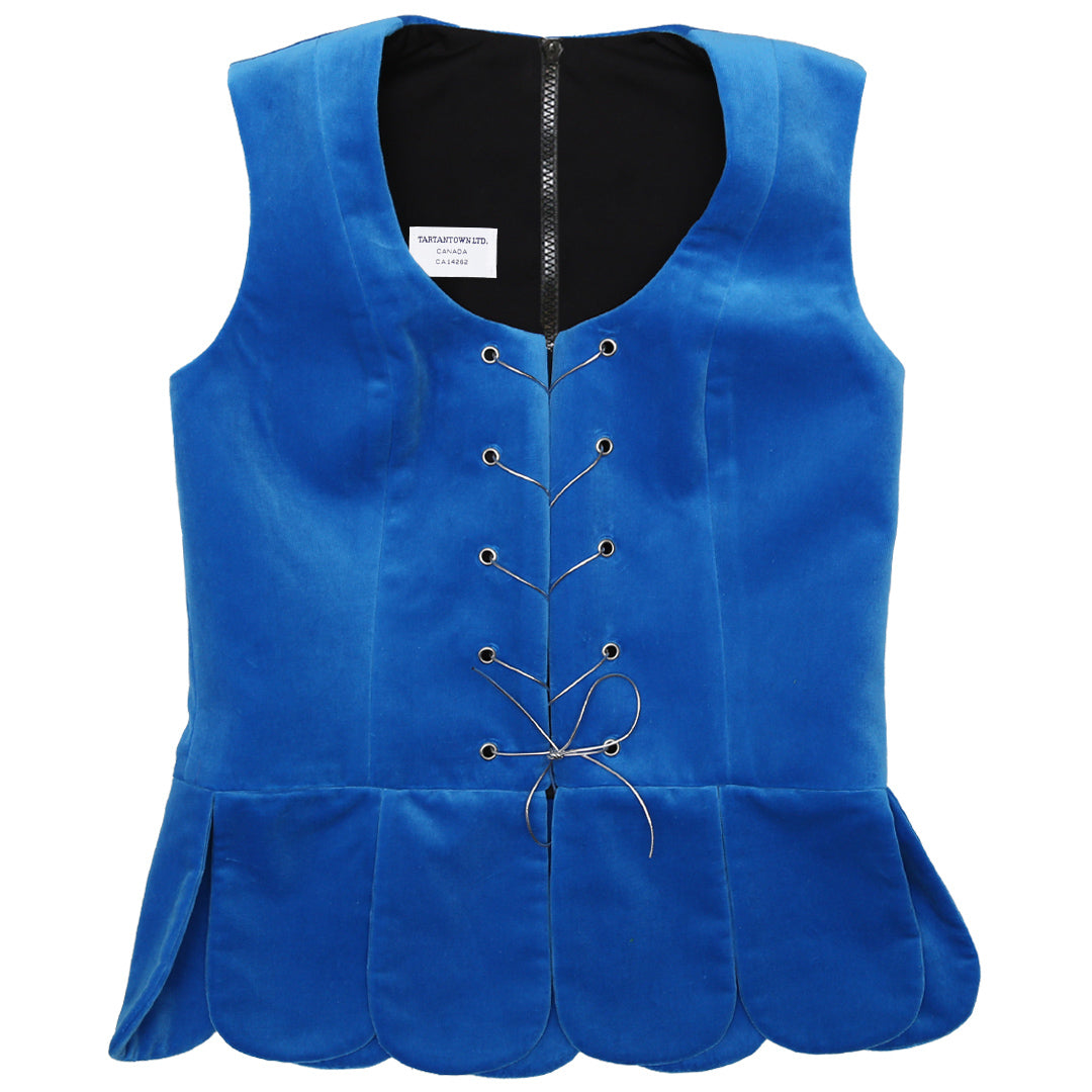 Medium Blue Standard National Vest Zipper