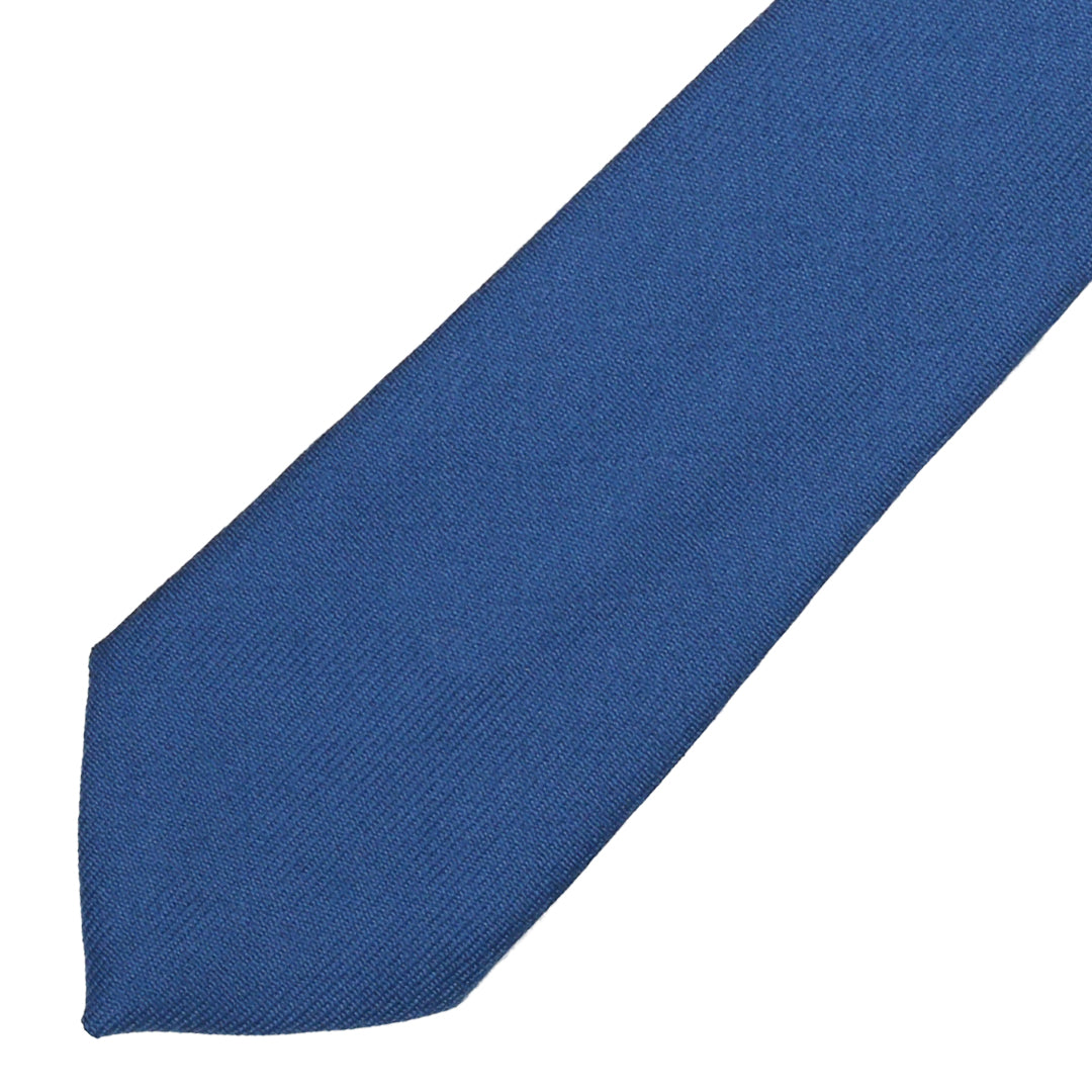 Men's Wool Tie - Blue Flower of Scotland