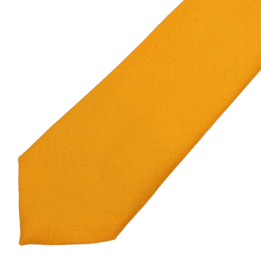 Men's Wool Tie - Gold