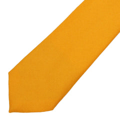 Men's Wool Tie - Gold