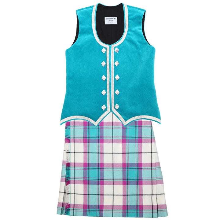 Size 6 Slim Mint Kerr Kiltie and Vest