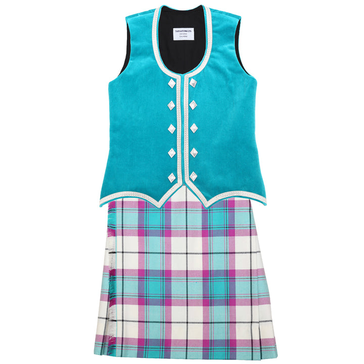 Size 10 Slim Mint Kerr Kiltie and Vest