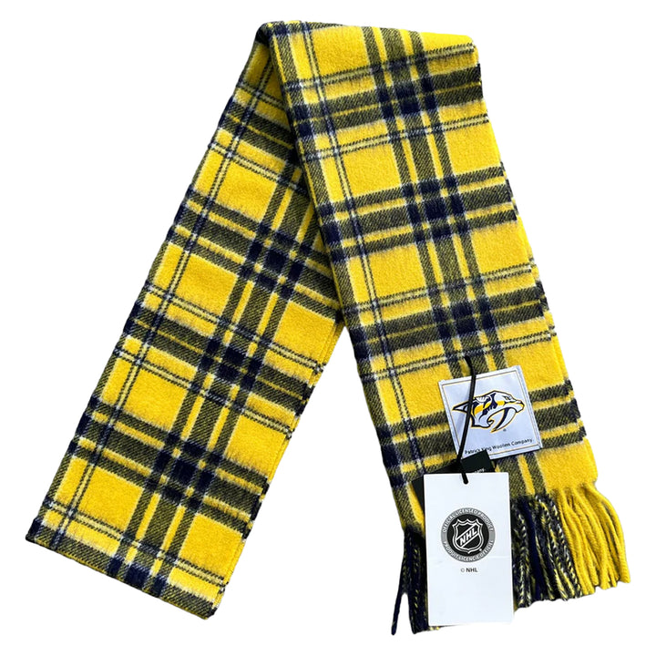 Nashville Predators Lambswool Tartan Scarf