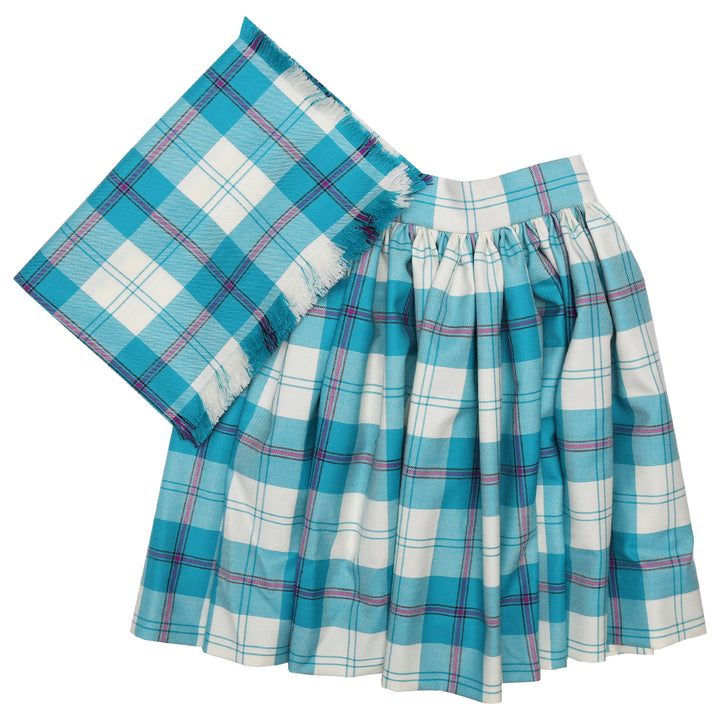 National Skirt and Plaid - Special Turquoise Cunningham