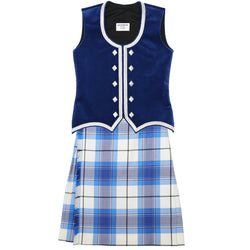 Size 12 Slim Navy Kerr Kiltie and Vest
