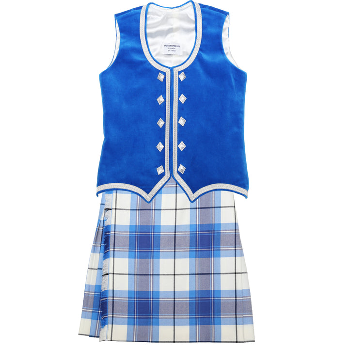 Size 6 Navy Kerr Kiltie and Vest