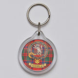 Clan Crest Plastic Key Chain - Noble