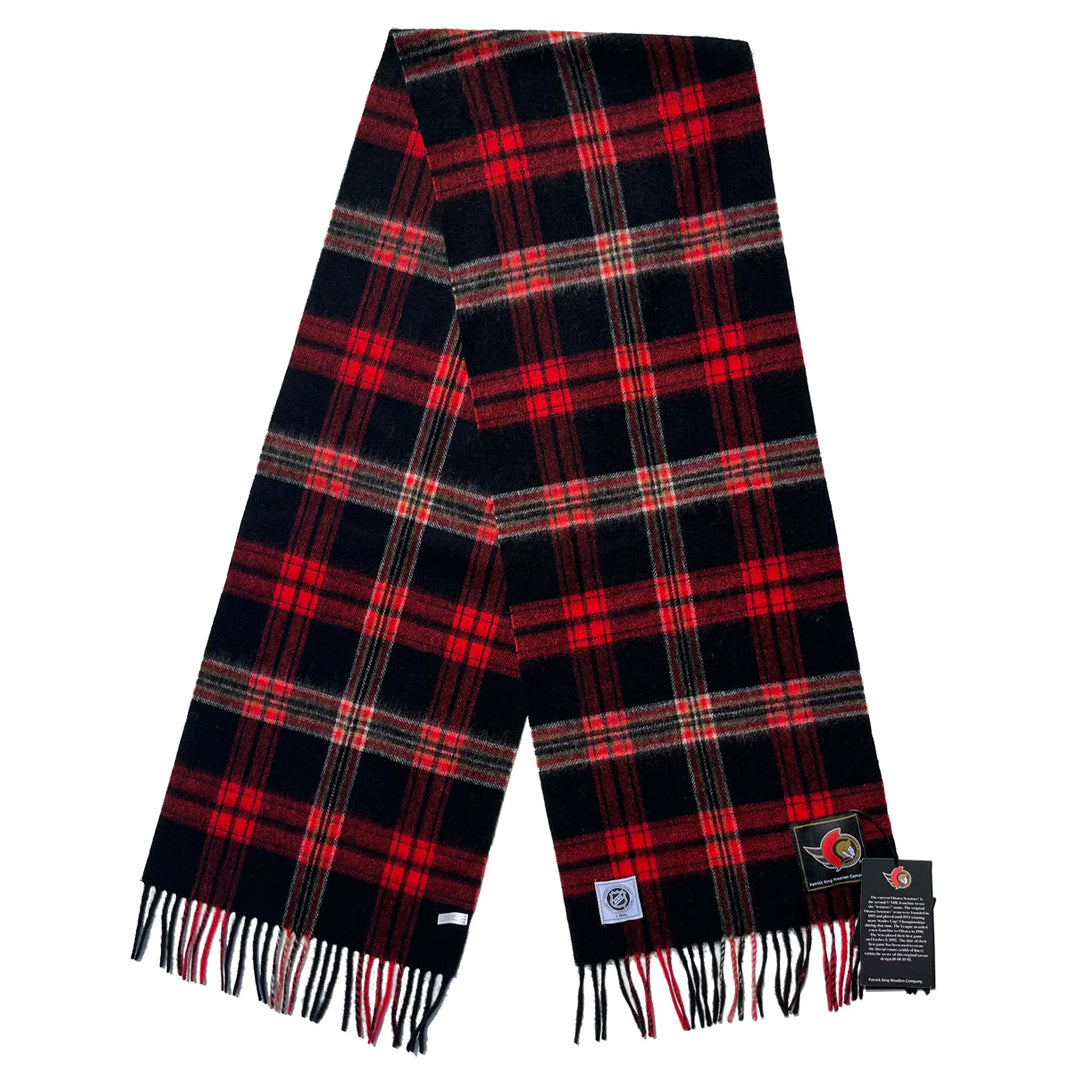 Ottawa Senators Lambswool Tartan Scarf – Tartantown Ltd.