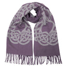 Oversized Scarf - Tree of Life Lavender