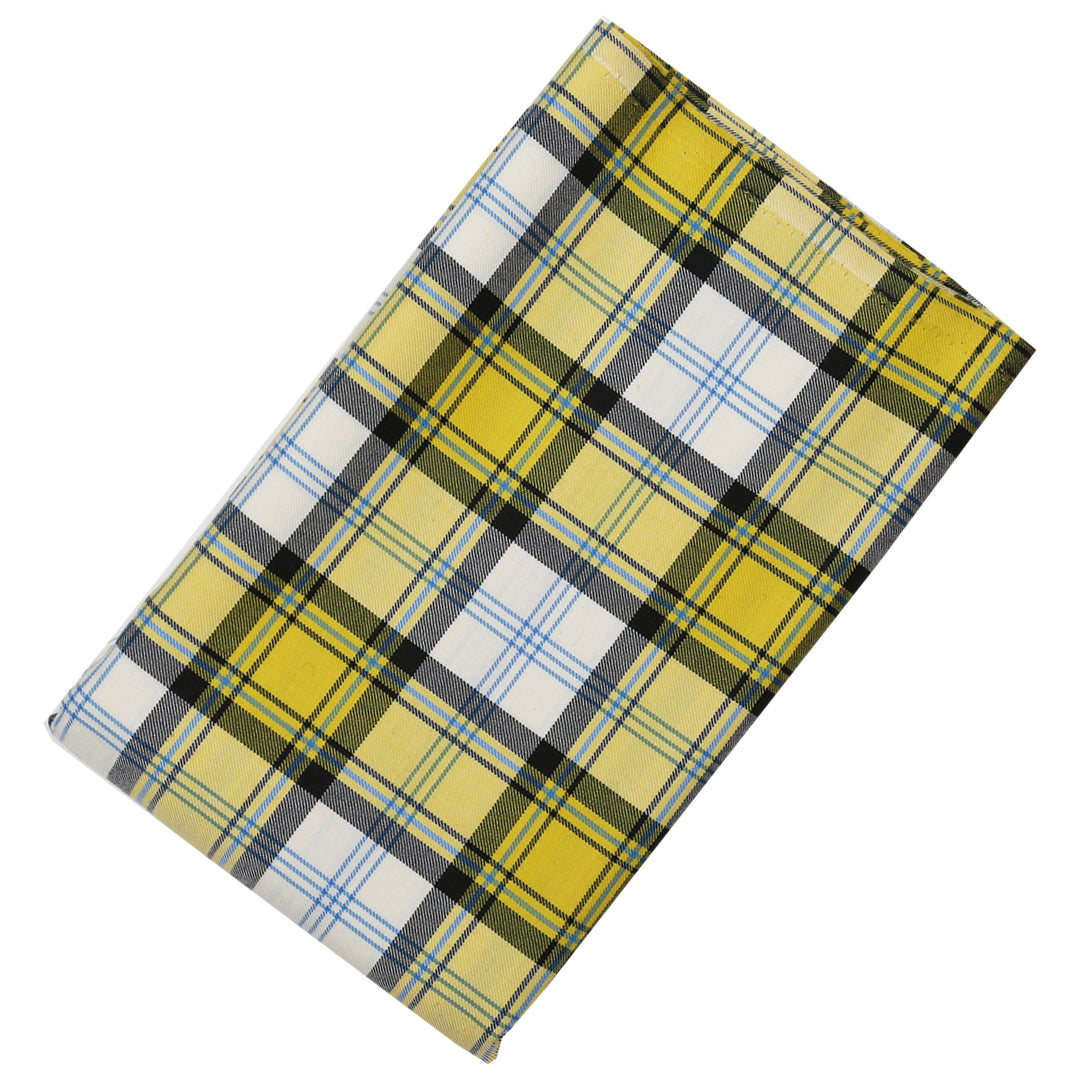 6 Yard Single Width Tartan - Dress Yellow Watson
