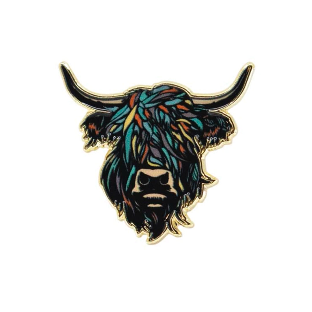 Pin Badge - Highland Cow